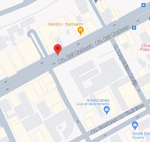 Imagem publicada da unidade de Itanhaém.